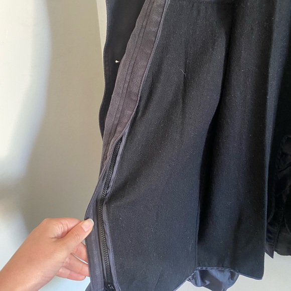 Affinity Apparel Black Women’s Winter Trench Coat with Removable Hood and Liner - Picture 6 of 8